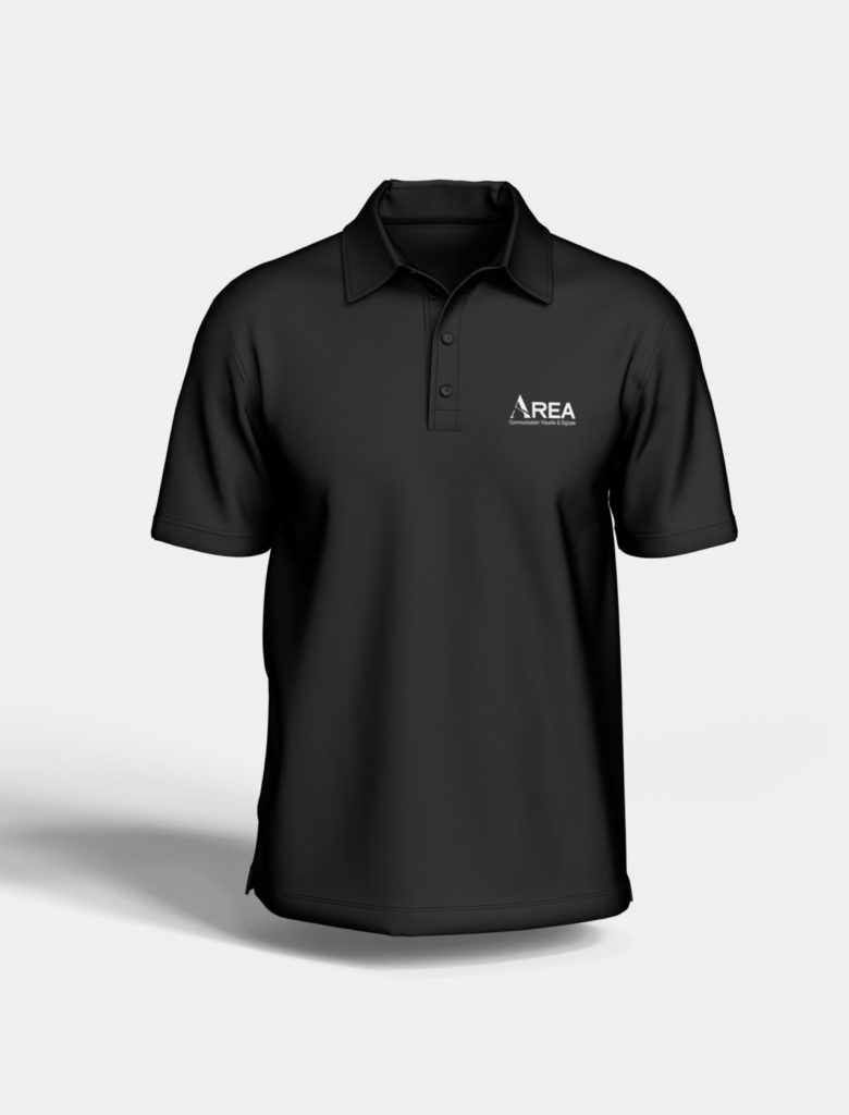 Polo avant personnalisé Area Com